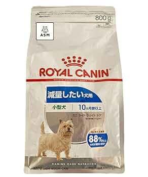 Amazon.co.jp: ロイヤルカナン 減量したい 小型犬 ミニ ライト
